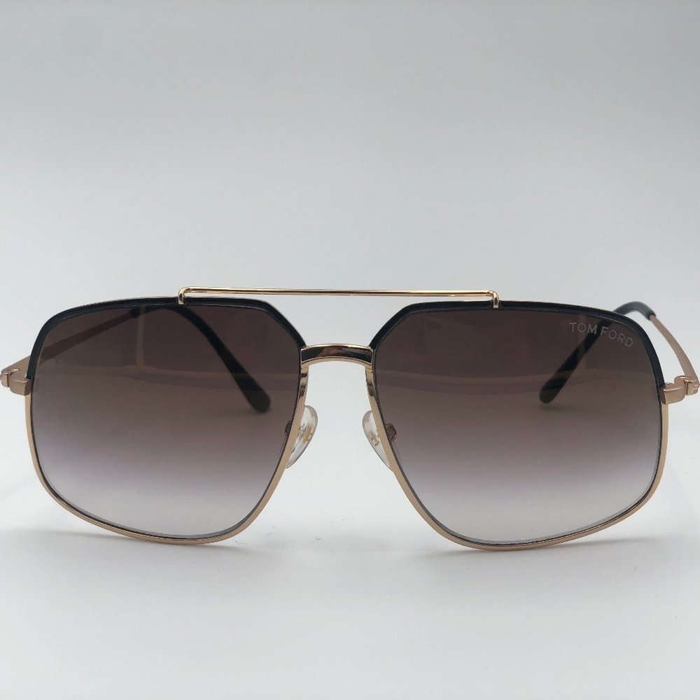 Authentic Tom Ford Ronnie TF 439 01G sunglasses